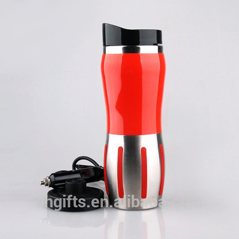 12V 400ml Car Travel Auto Stainless Steel Heating Electric Vacuum Flasks
