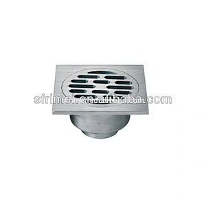 Suqare Multi Functional Strong Stainless Steel Durable Shapely Wide Range Application Decorative Floor Drains KL-F-C019(3.5'')