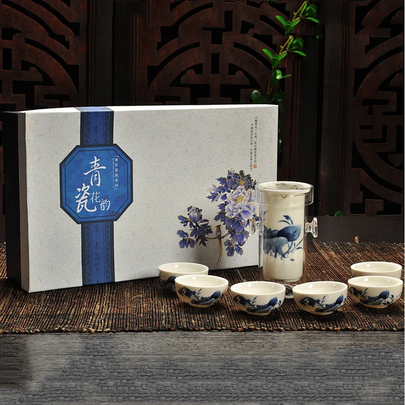 Promotional water bottle ceramic tea sets available goods for small moq