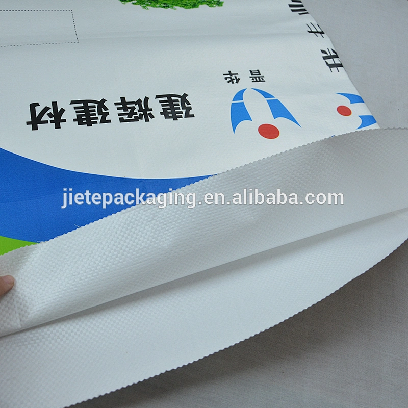 Block bottom gravure printing pp woven cement packaging bag for packing mortar,wall putty,lime paste, clay