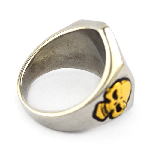 stainless steel bear ring