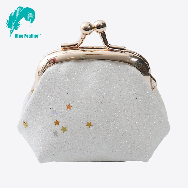 Glitter small jewellery storage coin purse fashion style