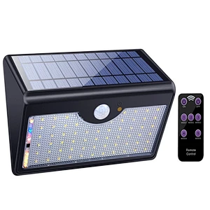 IP65 pir motion sensor wall led solar light led outdoor light for garden