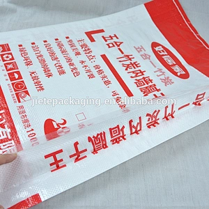50kg bag size of cement, putty with valve port