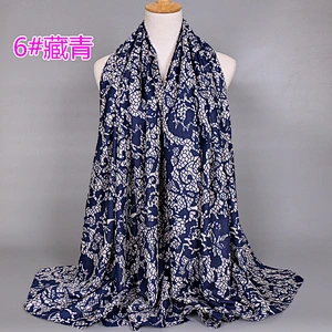 Winter women shawls china bamboo 100% cotton pashmina shawl scarf