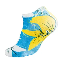 Customized Design Colorful 3D Digital Photo Print Bamboo Yarn Socks
