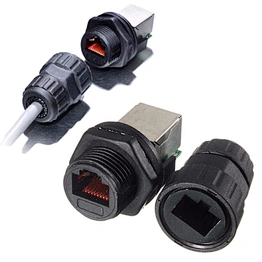 Waterproof cat 6 rj45 connector