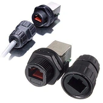 Waterproof cat 6 rj45 connector