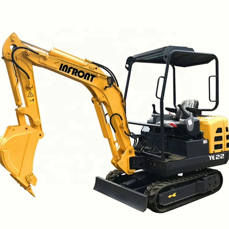 China manufacture offer mini excavator YFE22 for sale