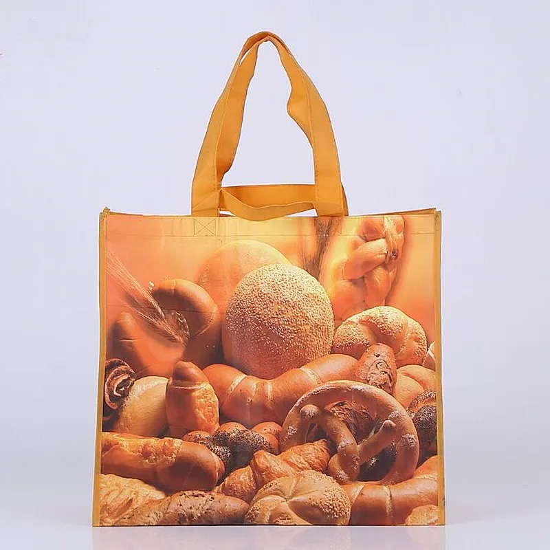 Guaranteed quality custom orange non-woven bag for packaging