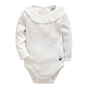 Quality white cotton clothes toddler spring children coats