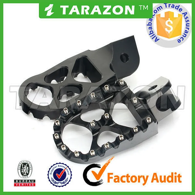 High strength 7075 aluminum adjustable motorcycle foot pegs for BMW
