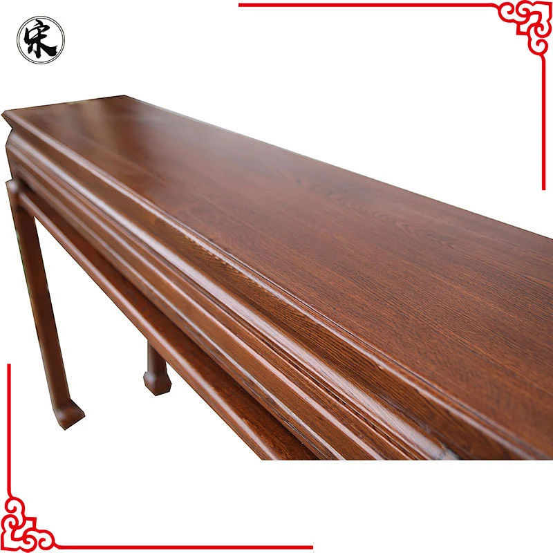 chinese antique solid wood kitchen table, pine furniture for stores