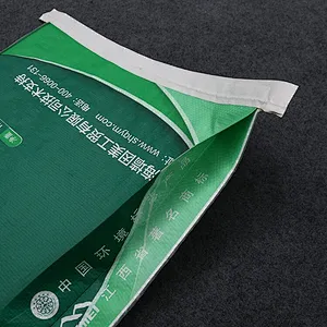 Custom self-sealing paper plastic bag for adhesive powder packaging