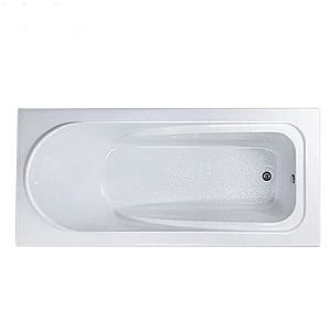 Hight Quality White Drop In Rectangle Deep Bathtub Acrylic Soaking Cheap Tub