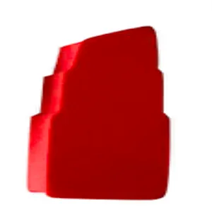 2017 Best selling SD slatwall lipstick shaped blending cosmetic sponge