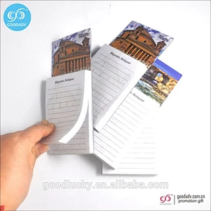2017 Pear shaped sticky notepad memo note pad