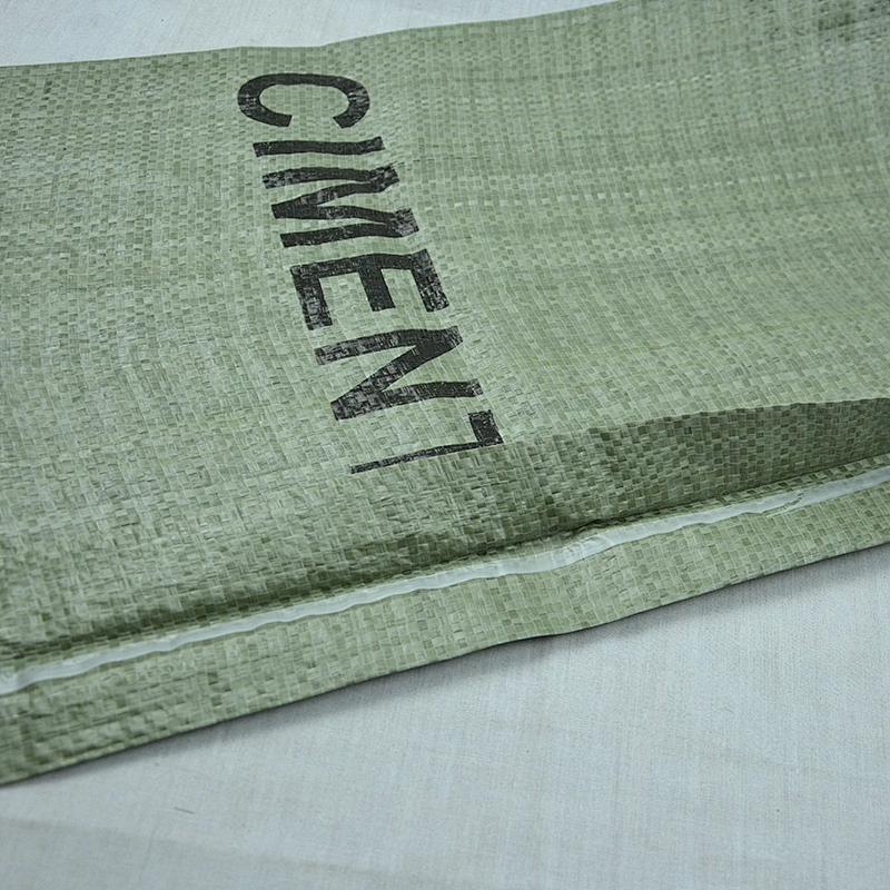 Customized 50kg pp woven valve bag with offset printing for cement