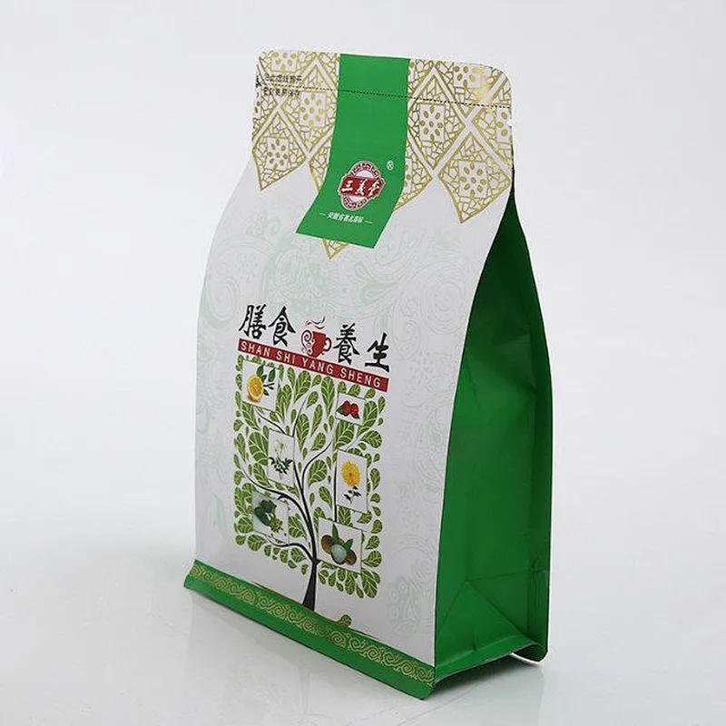 Resealable vacuum plastic snack food packaging bag wholesale
