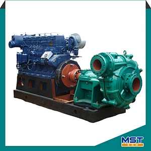 Dredge Sand 2inch Diesel Horizontal Slurry Pump