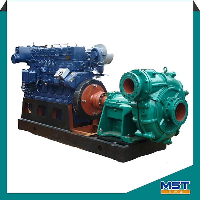 Dredge Sand 2inch Diesel Horizontal Slurry Pump