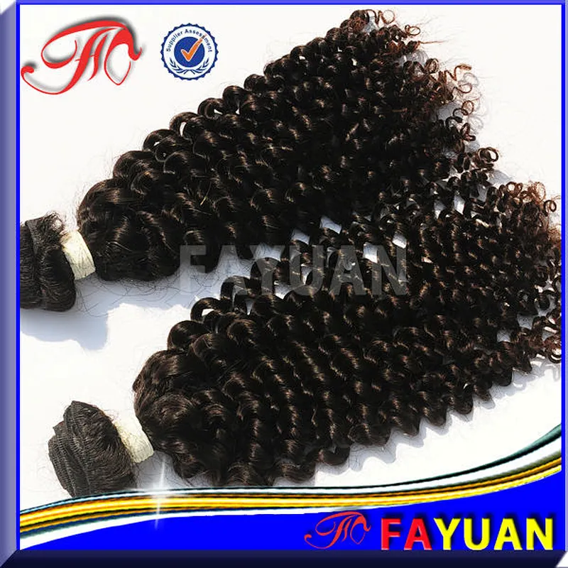 Hot selling top grade unprocessed hair 5a one donor cheap curly hair
