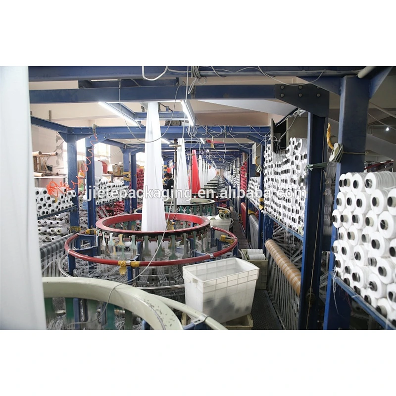Wholesale cheap bopp laminated white pp woven fabric tubular roll