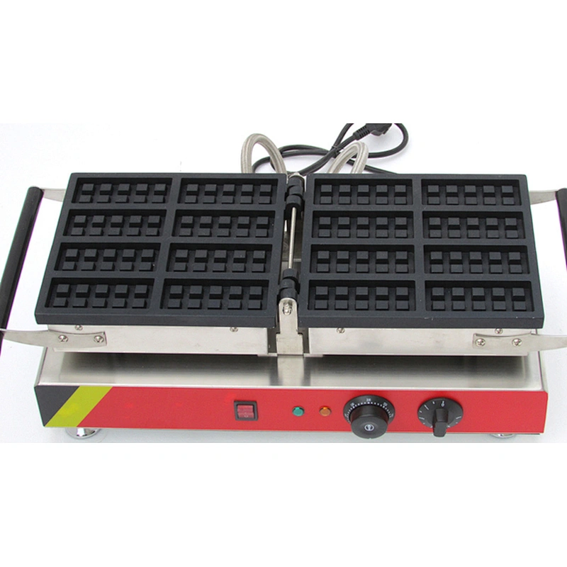 Electric waffle maker custom plate industrial waffle baking machines