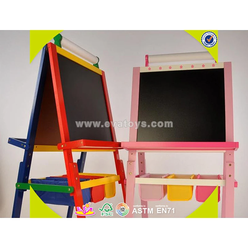 wholesale top sale wooden kids easel toys for kids,Cheap wooden kids easel toys, best quality wooden kids easel toys W12B049A