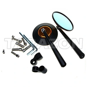 Universal CNC aluminum motorcycle mirror bar end