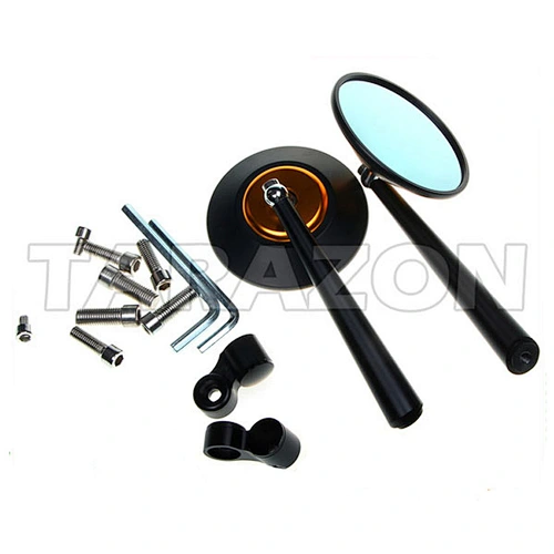 Universal CNC aluminum motorcycle mirror bar end