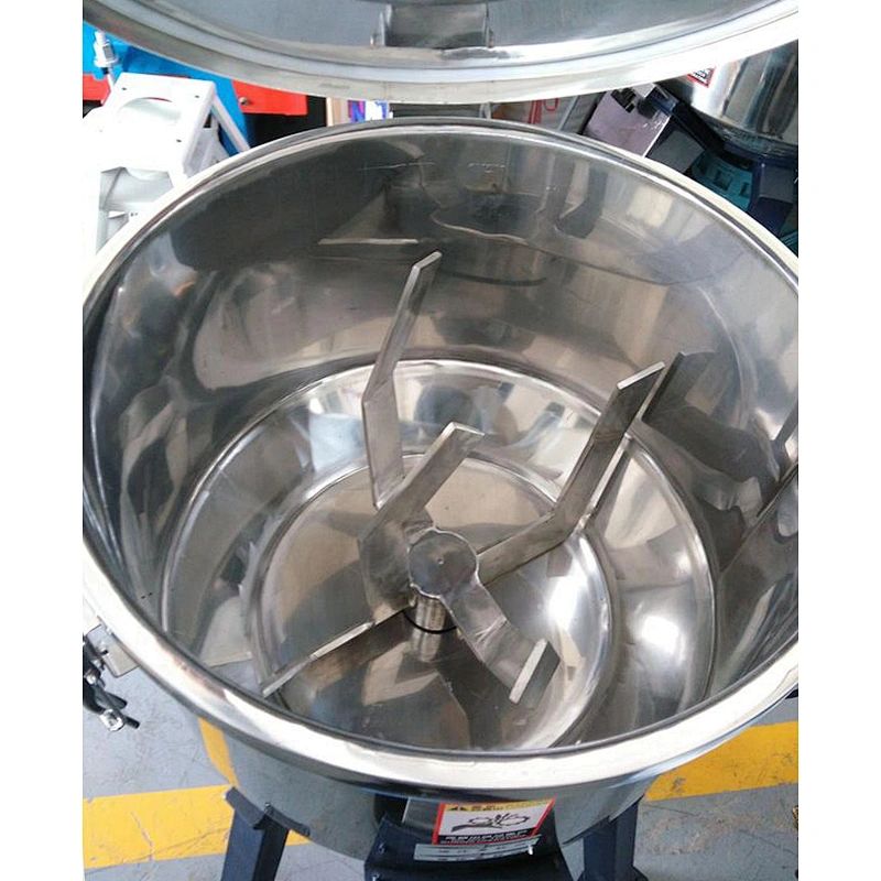guangzhou manufacturer pvc, pp, pe, abs, plastic granules screw vertical mixer