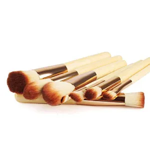 2018 Best Foundation Powder Blush Brush Bamboo Makeup Brushes