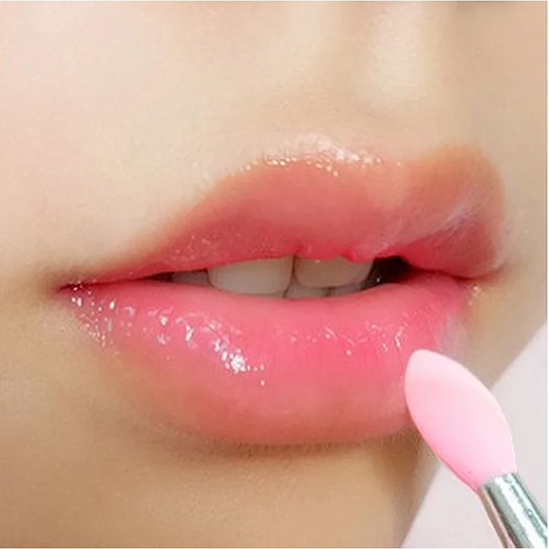 7pcs Clear Silicone Makeup Brush Applicator Sponge Perfect for Eye Blush Lips BB CC Cream