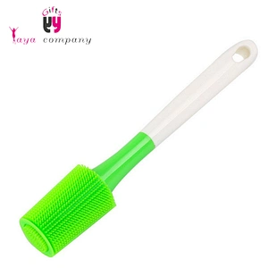 OEM Food Grade Kitchen Silicone Baby Bottle Brush