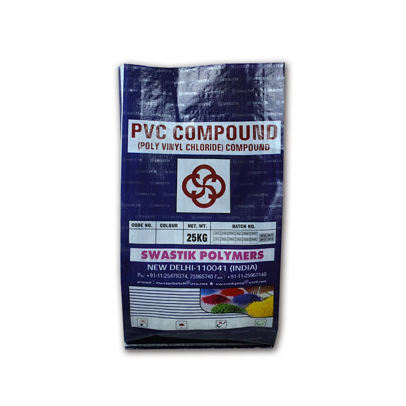Wholesale black 25kg50kg plastic woven bag for sand packaging