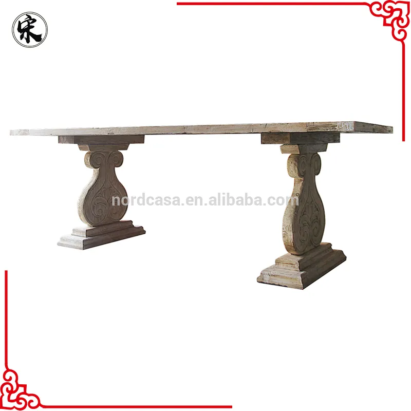 New design elegant dining room wooden tables