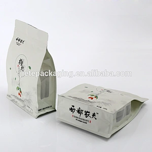 pe ziplock laminated food packaging bag