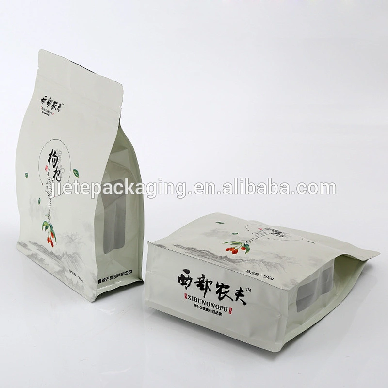 pe ziplock laminated food packaging bag