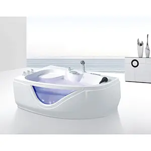 Chinese factory freestanding whirlpool massage 1 person spa bathtub