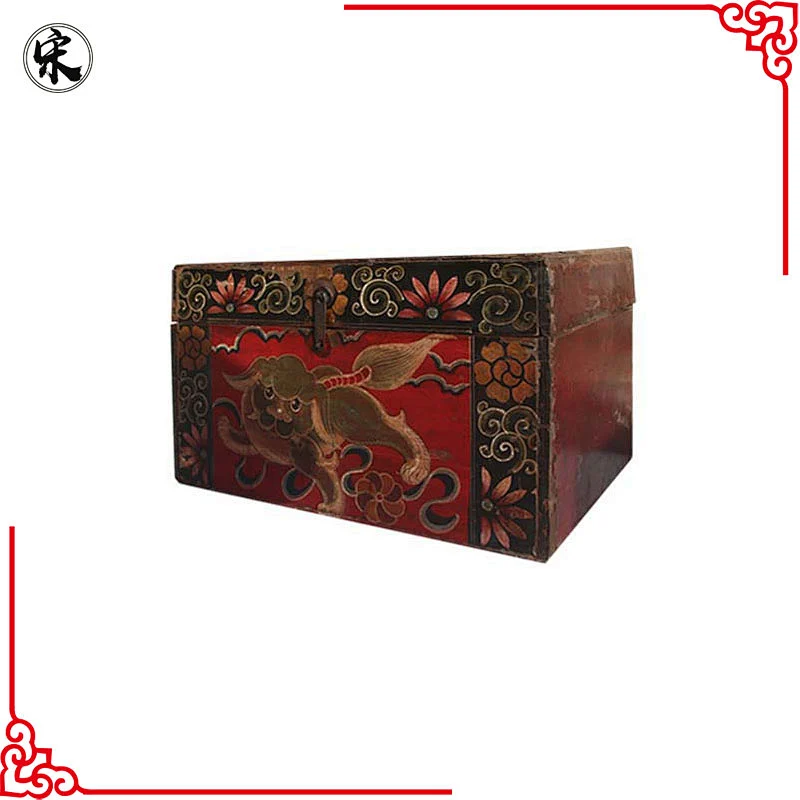chinese antique reproduction oriental painted furniture