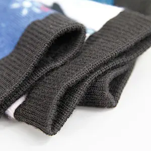 High Technique Printing Crew Sock Christmas Style Women Fashion Sock