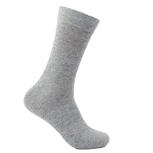China wholesale custom make your own winter black white mens dress comfortable soft socks men