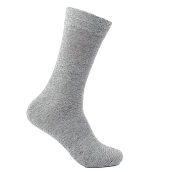 China wholesale custom make your own winter black white mens dress comfortable soft socks men