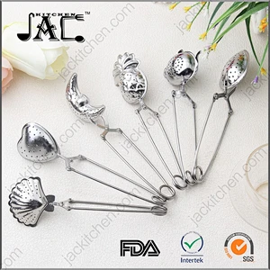 Pineapple Shaped Tea Infuser Basket With Long Handle