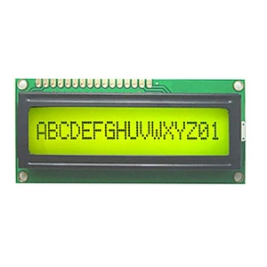 Blue Display COB 16x1 Character LCD Module Single LIne White Backlight