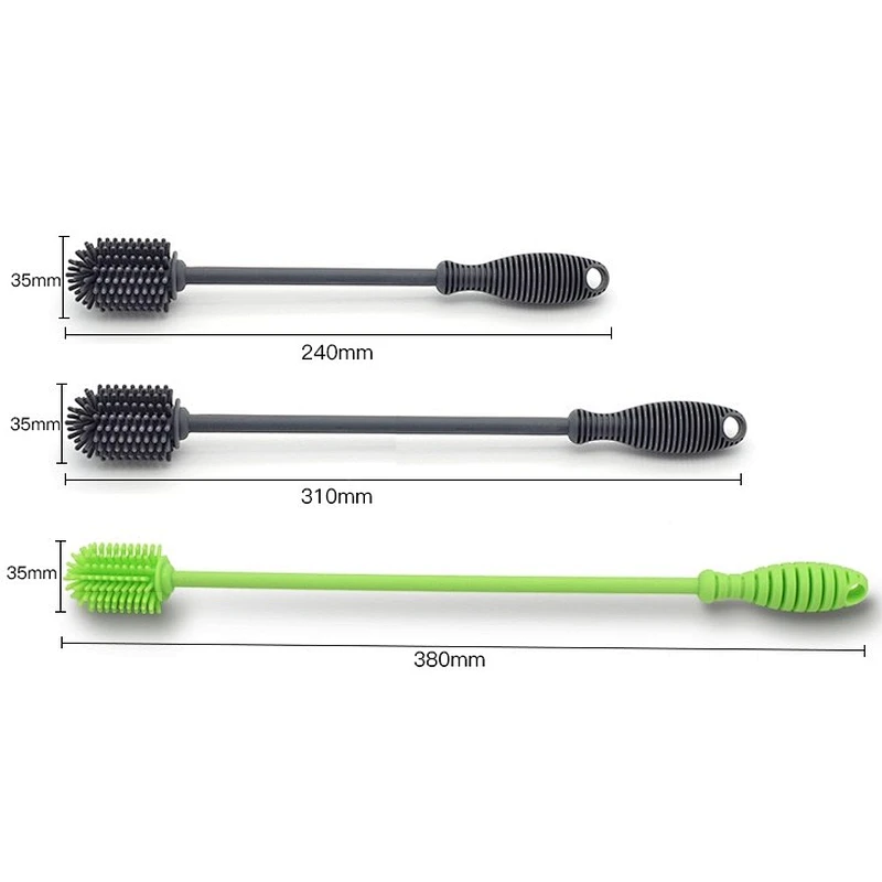 Factory directly selling Food grade Silicone bottle brush for many occasion