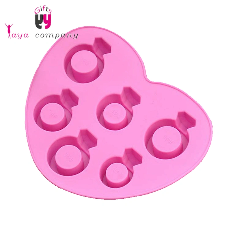 Wholesale 3D Love Ring Personalized Ice Cube Tray