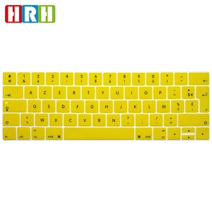 French Silicone Custom Laptop keyboard cover keyboard protector For macbook pro With Touch Bar A1706 A1707 European Version