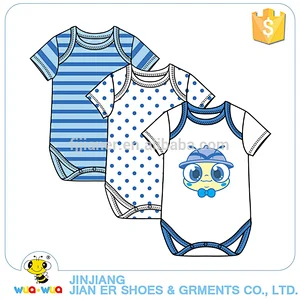 100% cotton newborn baby boy 3 pcs clothes set